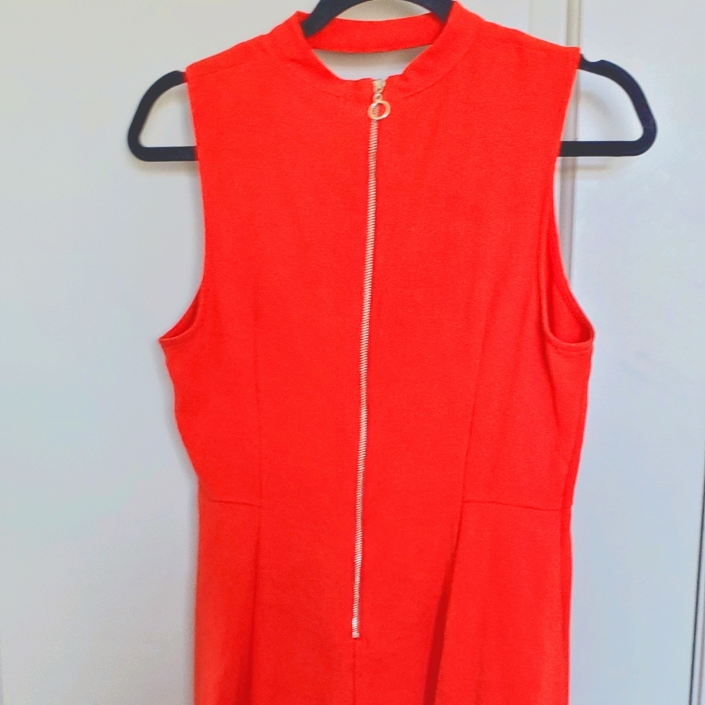 Orange dress